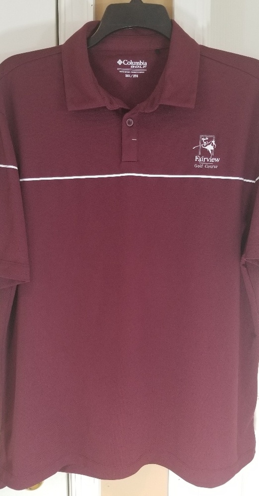Men's Columbia Golf Polo 2XL